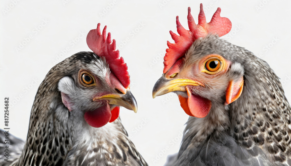 Fototapeta premium Close up of a chicken