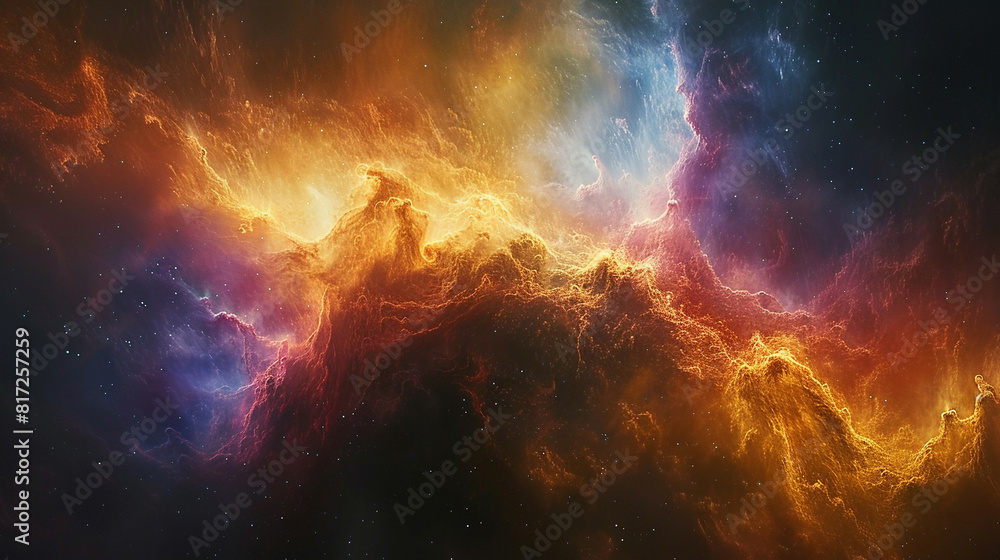 Breathtaking Landscape Photo of a Colorful Space Nebula Capturing the Vibrant Beauty and Wonders of the Cosmos Breathtaking Landscape Photo of a Colorful Space Nebula Capturing the Vibrant Beauty and Wonders of the Cosmos