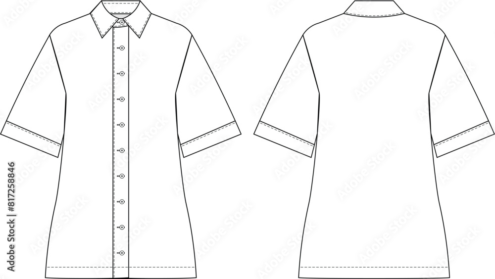 oversize short sleeves collared buttoned button placket oversized mini shirt dress template technical drawing flat sketch cad mockup fashion woman design style model
oversize short sleeves collared buttoned button placket oversized mini shirt dress template technical drawing flat sketch cad mockup fashion woman design style model