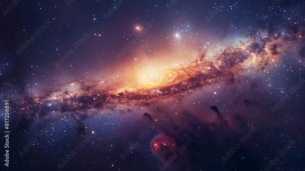 Stunning Landscape Photo of a Majestic Galaxy Capturing the Awe-Inspiring Beauty and Vast Wonders of the Cosmos in Vivid Detail Stunning Landscape Photo of a Majestic Galaxy Capturing the Awe-Inspiring Beauty and Vast Wonders of the Cosmos in Vivid Detail