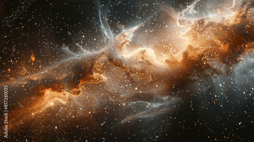 Stunning Macro Photo Captures Intricate Details of a Cosmic Dust Cloud in Space