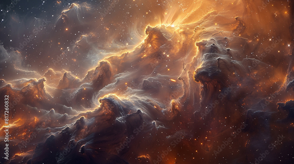 Stunning Macro Photo Captures Intricate Details of a Cosmic Dust Cloud in Space Stunning Macro Photo Captures Intricate Details of a Cosmic Dust Cloud in Space