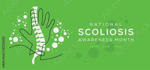 National Scoliosis awareness month, held on May.