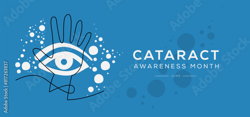 Cataract awareness month, held on May.
