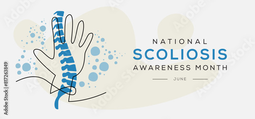 National Scoliosis awareness month, held on May.