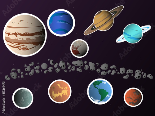 Planet Icon Sheet