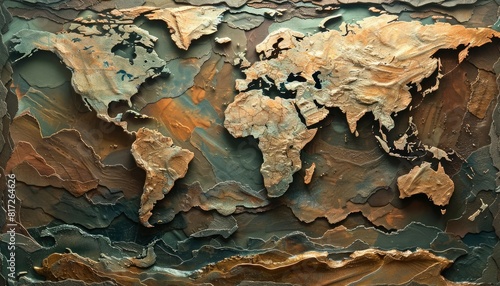 Image of the world map