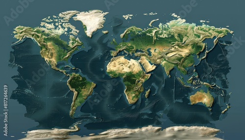 Image of the world map