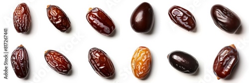 Wallpaper Mural dates isolated on white background Torontodigital.ca