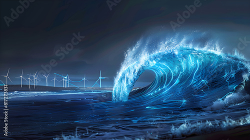Visualizing the Power and Potential of Ocean Wave Energy