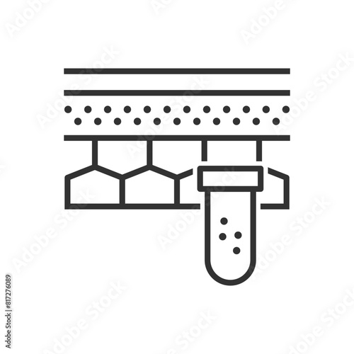 Soil Ground Test Icon - Geology Icon