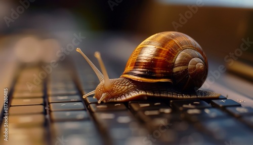 Image of a smail on a keyboard