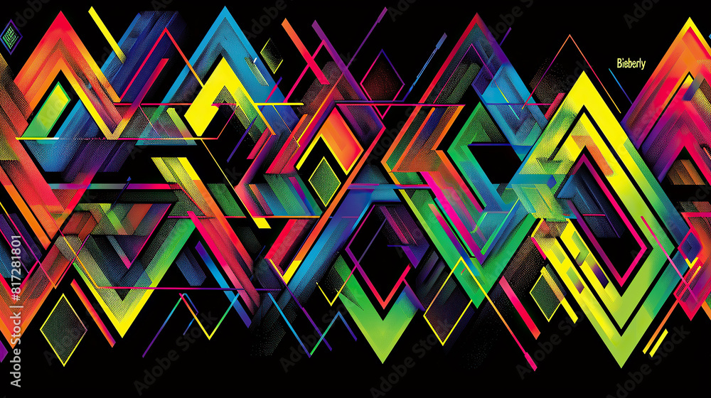 Fototapeta premium Abstract colorful background poster