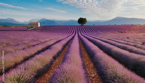 lavender field valensole provence alpes cote d azur france