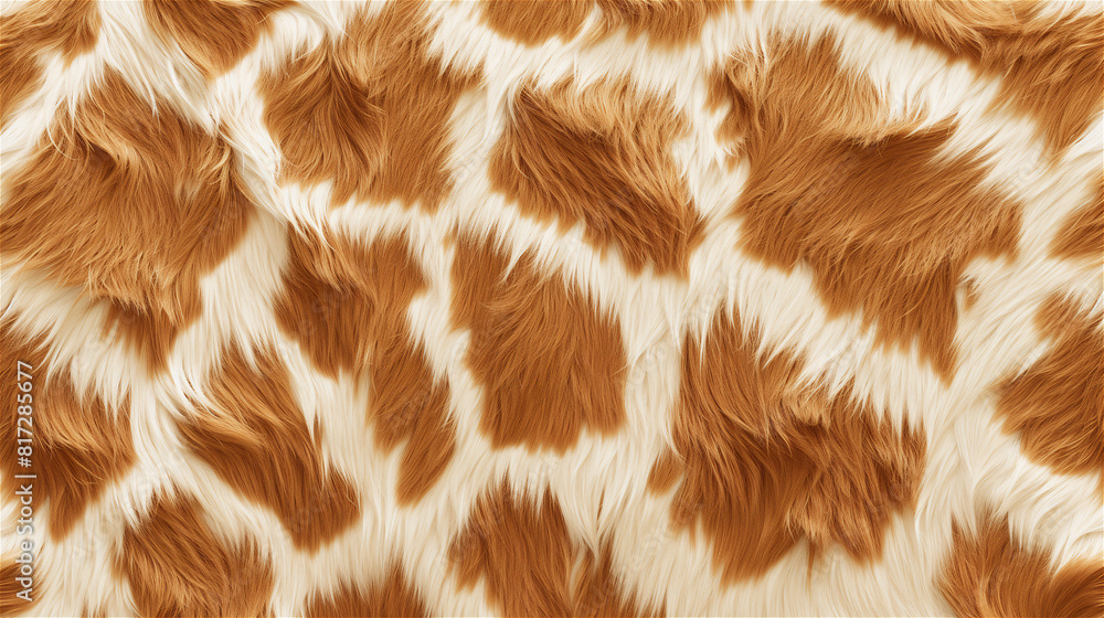 Textured background of giraffe fur.