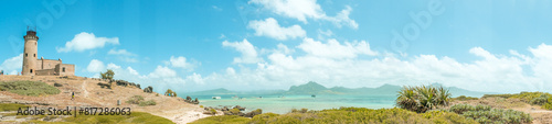 Foto ile au phare or Lighthouse island in Mauritius