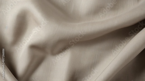 A detailed view of linen fabric with ample space for accommodating other elements 