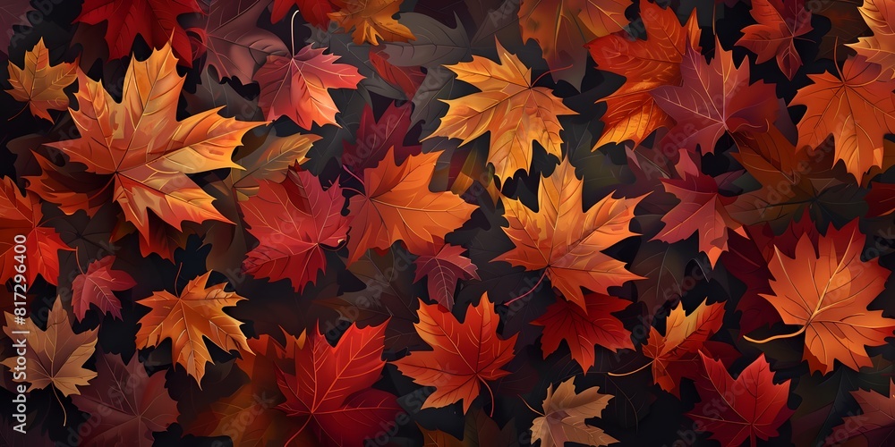 Autumn leaves seamless background colorful fall foliage pattern nature inspired seasonal decor design AI Generative
Autumn leaves seamless background colorful fall foliage pattern nature inspired seasonal decor design AI Generative
