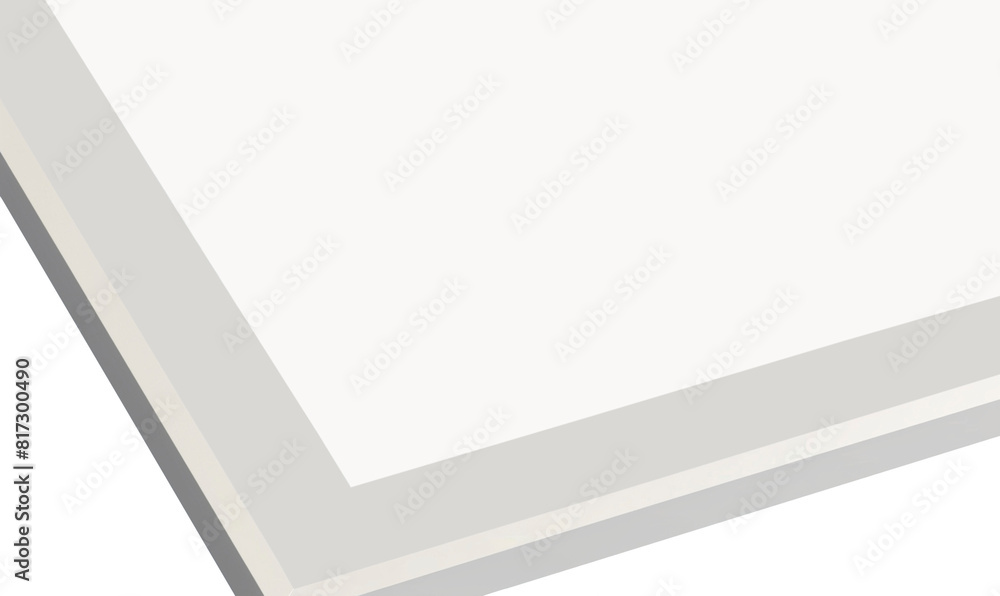 White Picture Frame Corner on Transparent Background
White Picture Frame Corner on Transparent Background