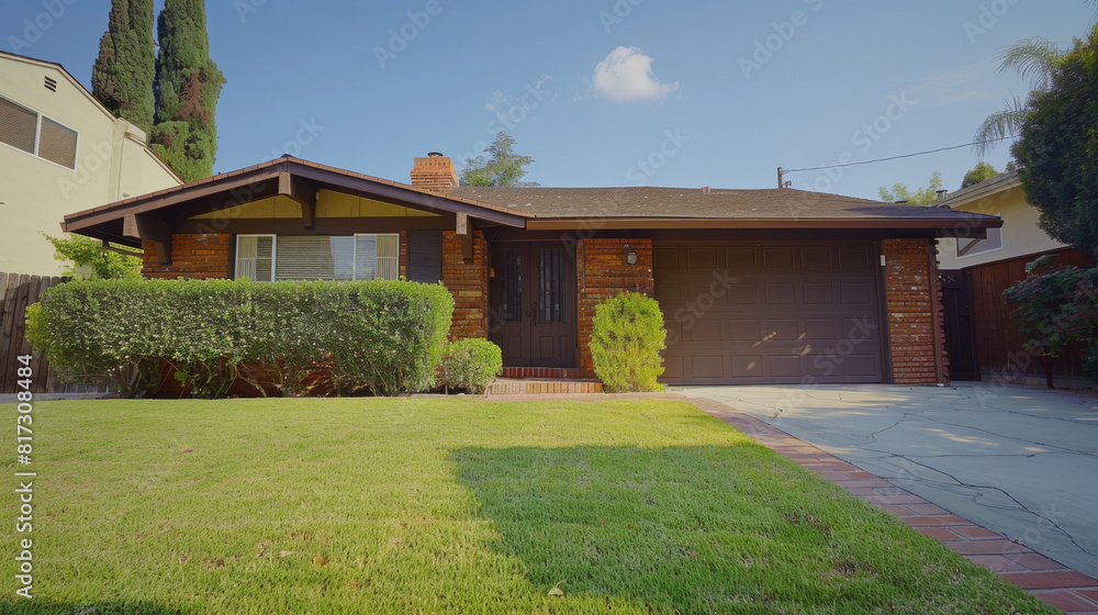 A straightforward image of a house with a 'For Sale' sign that quickly changes to 'Sold.' A straightforward image of a house with a 'For Sale' sign that quickly changes to 'Sold.'