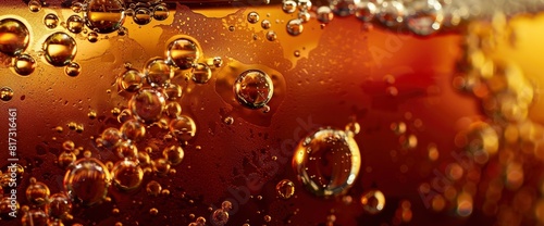 Colorful Beer Bubbles, Dynamic Shapes, Vibrant Textures, International Beer Day Background