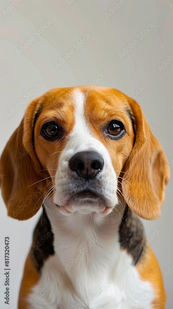 A beagle dog looking at the camera. A beagle dog looking at the camera.