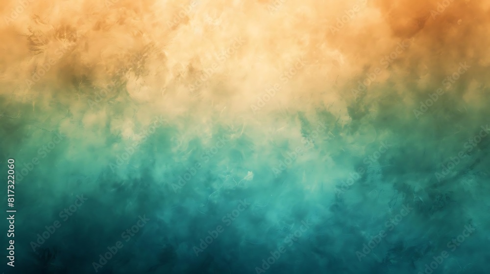 Obraz premium Abstract watercolor painting. Warm and cold colors.