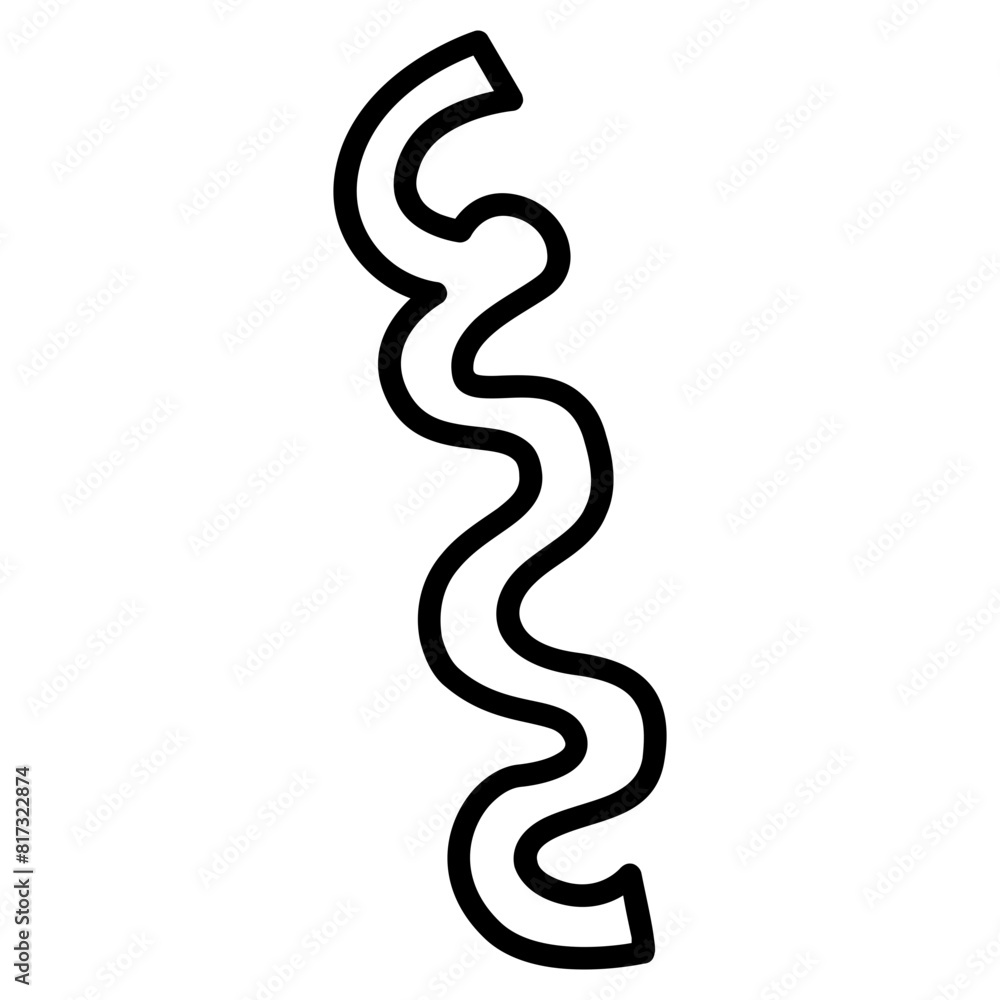 Naklejka premium Squiggle