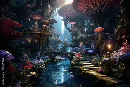 Alice in Wonderland HD Wallpaper