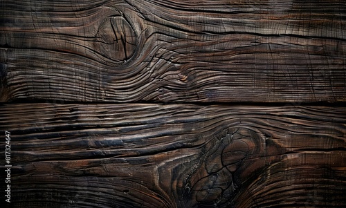 A close up of a wood plank background.