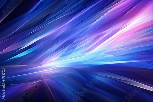 Blue and Purple Abstract Background