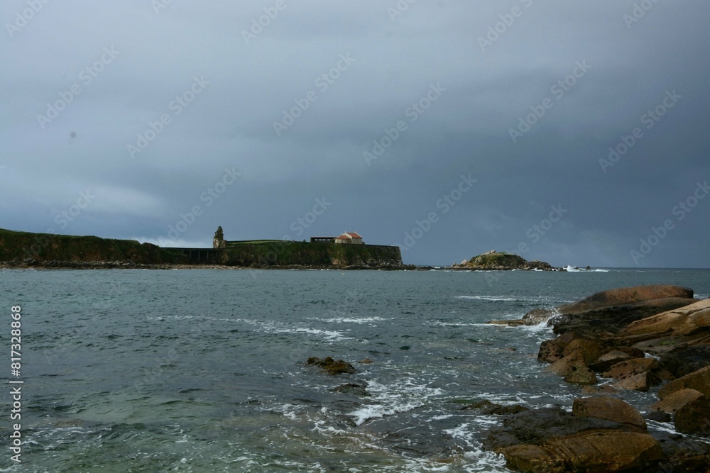 Fototapeta premium Litoral de Sanxenxo, Galicia