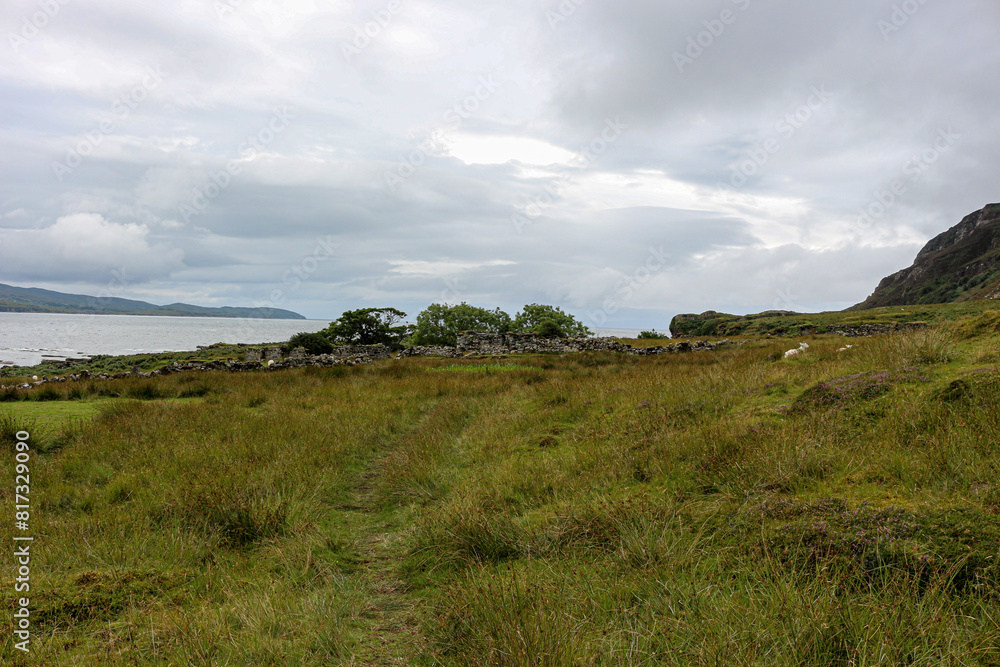 Boreraig, Isle of Skye Highland clearance village Boreraig, Isle of Skye Highland clearance village