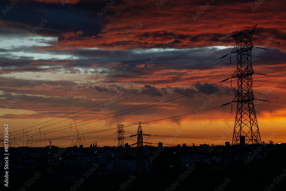 Fototapeta premium atardecer culichi
