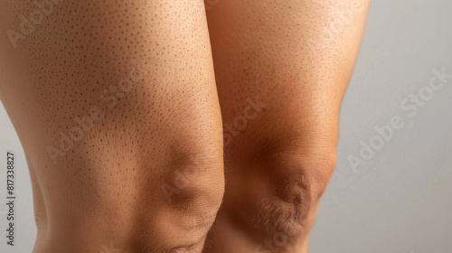 Leg skin problems: stretch marks, cellulite, and varicose veins.