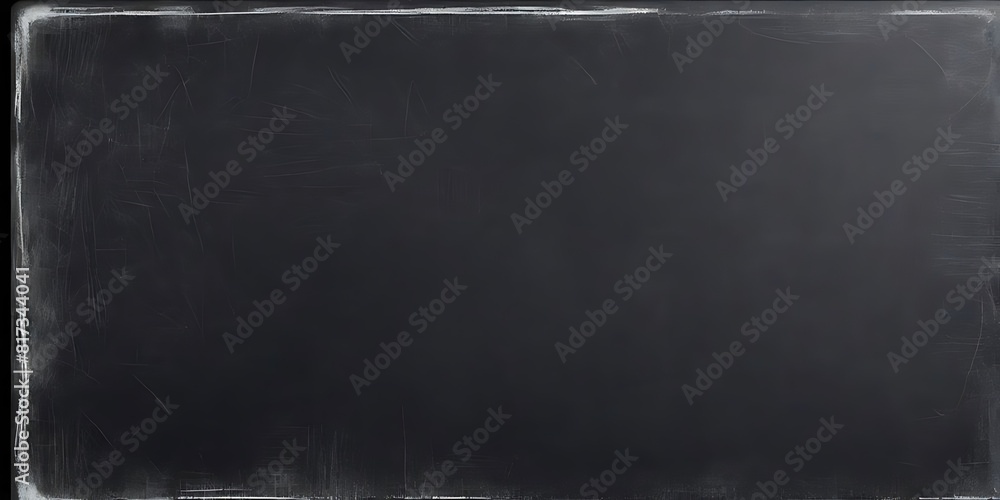 dark blackboard with a thin white border around the edges. The background is plain and blank, suitable for writing or drawing ,black Distressed Grunge wall background dark blackboard with a thin white border around the edges. The background is plain and blank, suitable for writing or drawing ,black Distressed Grunge wall background
