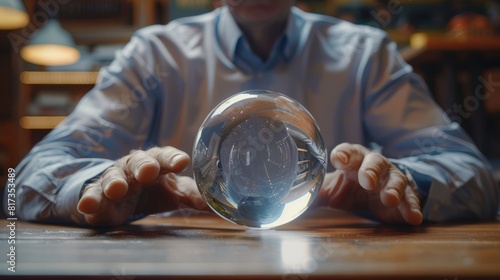 Obraz na płótnie Crystal Ball Reading 1