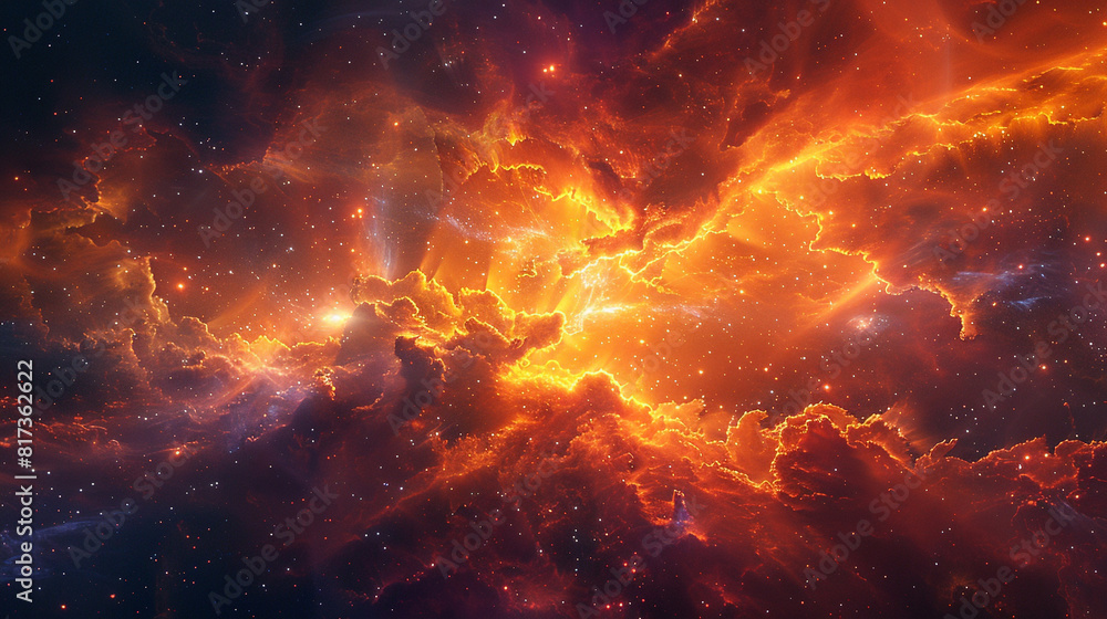 Vibrant Photo of a Nebula's Star-Studded Beauty Exploring the Celestial Splendor of Deep Space in Vivid Detail Vibrant Photo of a Nebula's Star-Studded Beauty Exploring the Celestial Splendor of Deep Space in Vivid Detail