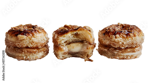 Wallpaper Mural  A trio of filled cronuts on a, transparent background Torontodigital.ca