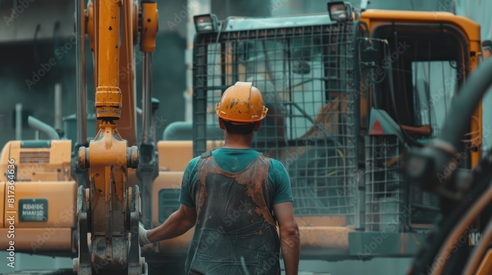 Hard job. Construction and manufacturing Hard job. Construction and manufacturing