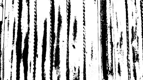 4-4. Steel Structure Vertical Brush Stroke Line Sketch - Illustration. Vector Design Black and White Background Messy Wallpaper