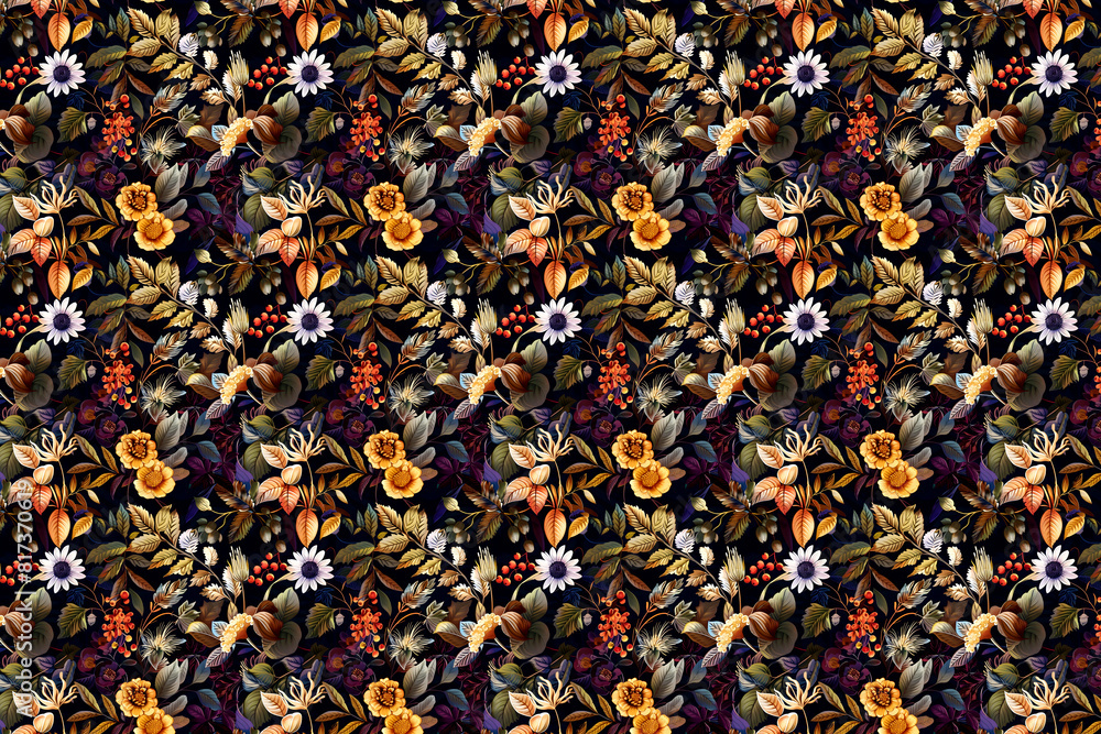 Seamless floral pattern lovely spring for Wedding, anniversary, birthday and party. Design for banner, poster, card, invitation and scrapbook Seamless floral pattern lovely spring for Wedding, anniversary, birthday and party. Design for banner, poster, card, invitation and scrapbook