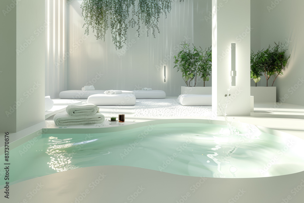 Φωτογραφία A blissful sanctuary where guests can immerse themselves in the healing powers of hydrotherapy and steam baths, melting away stress and tension