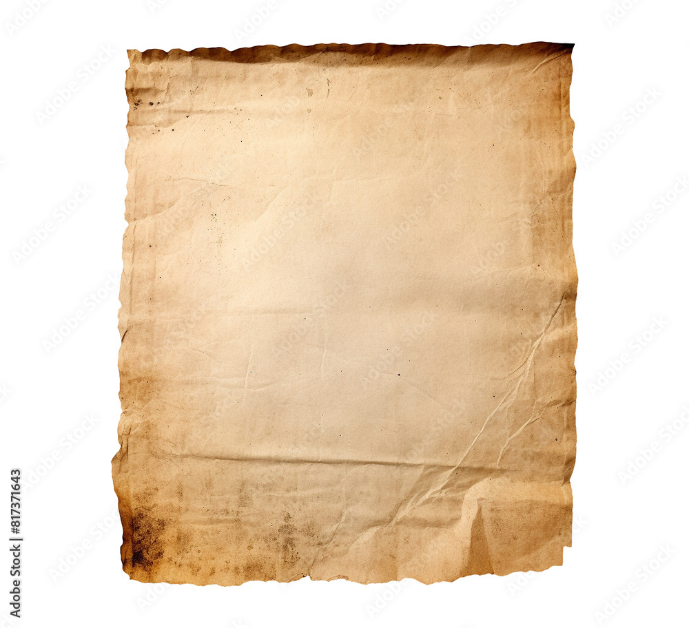 Fototapeta premium old paper isolated