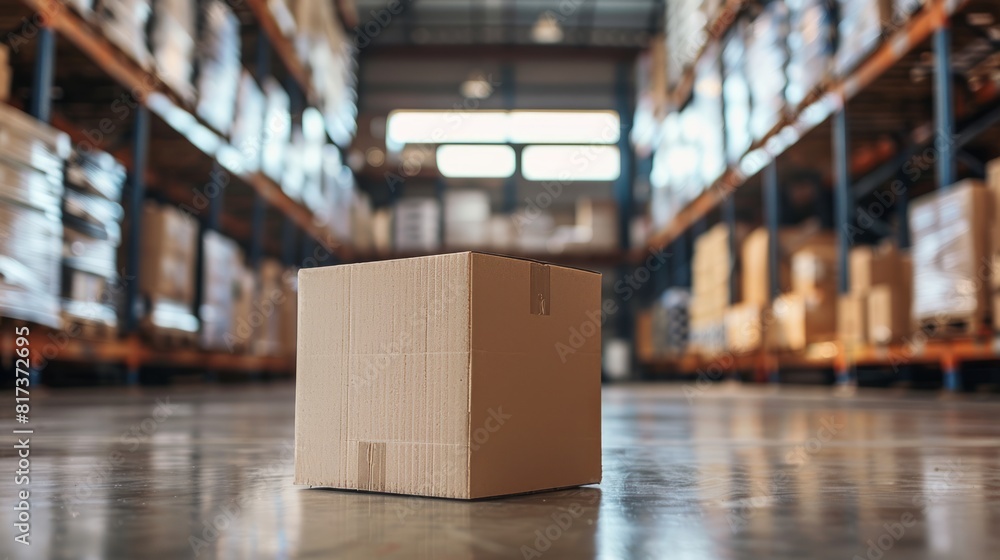 Detailed close up photo of a cardboard box Detailed close up photo of a cardboard box