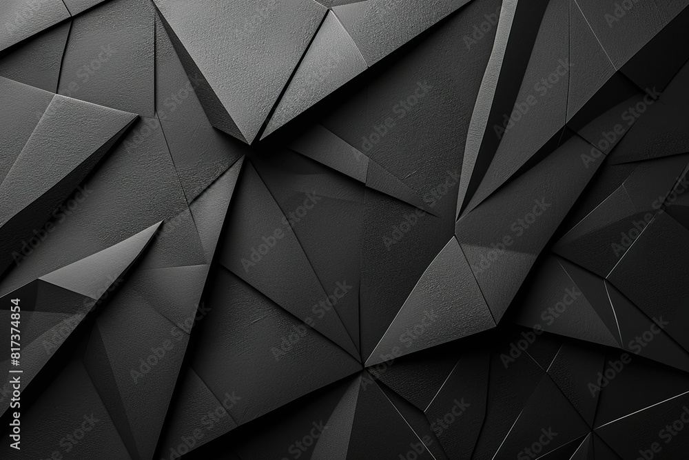 Abstract geometric black backgroundhigh- Abstract geometric black backgroundhigh-