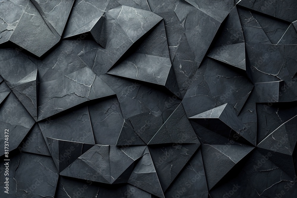 Abstract geometric black backgroundhigh- Abstract geometric black backgroundhigh-