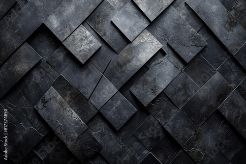 Abstract geometric black backgroundhigh-