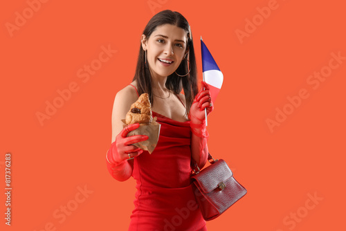 Attractive young woman with...