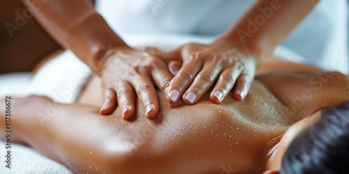 Muscle Relief: A Skilled Masseuse Eases Tense Muscles with Muscle Relaxants, Providing Soothing Relief and Relaxation